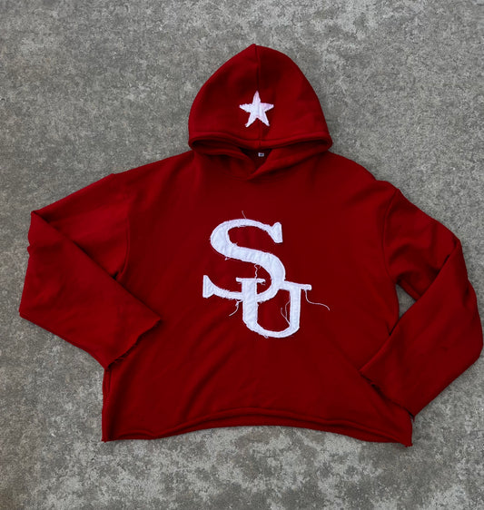 $WAGSTAR HOODIE (RED)